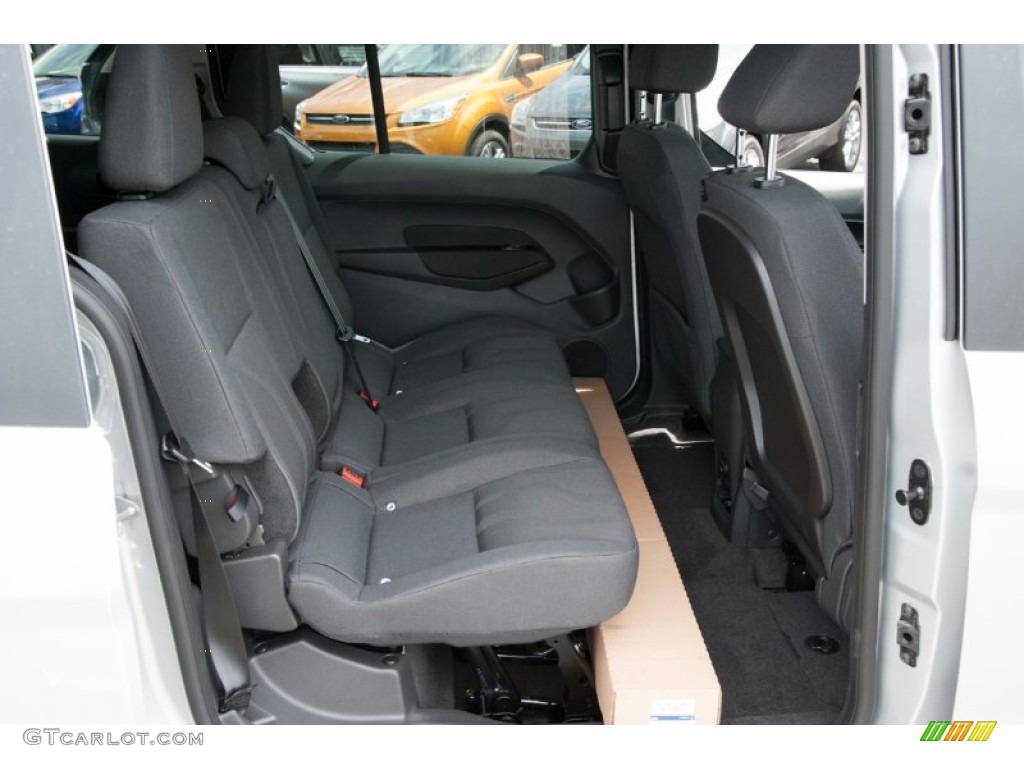 2015 Transit Connect XLT Wagon - Silver / Charcoal Black Cloth photo #9