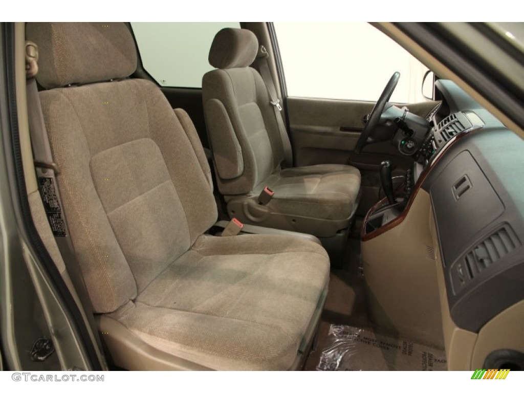 2003 Sedona EX - Sage Green / Beige photo #13