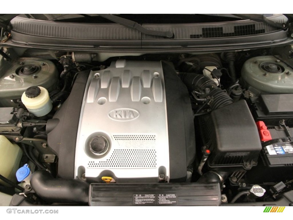 2003 Sedona EX - Sage Green / Beige photo #18