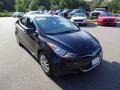 2012 Midnight Black Hyundai Elantra Limited  photo #1