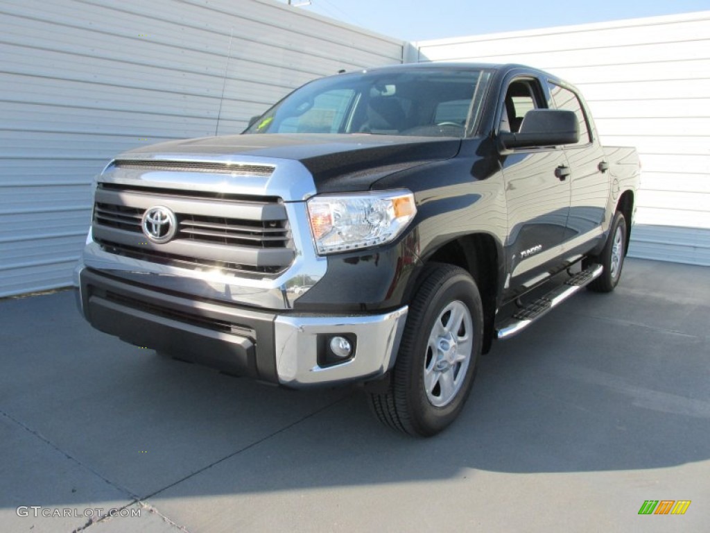 2015 Tundra SR5 CrewMax - Black / Black photo #7