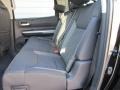 2015 Toyota Tundra Black Interior Rear Seat Photo