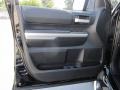 Black 2015 Toyota Tundra SR5 CrewMax Door Panel