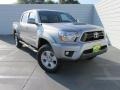 2015 Silver Sky Metallic Toyota Tacoma V6 PreRunner Double Cab  photo #2