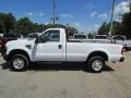 Oxford White - F250 Super Duty XL Regular Cab 4x4 Photo No. 4