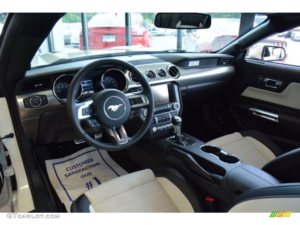 2015 Mustang 50th Anniversary GT Coupe - 50th Anniversary Wimbledon White / 50th Anniversary Cashmere photo #11