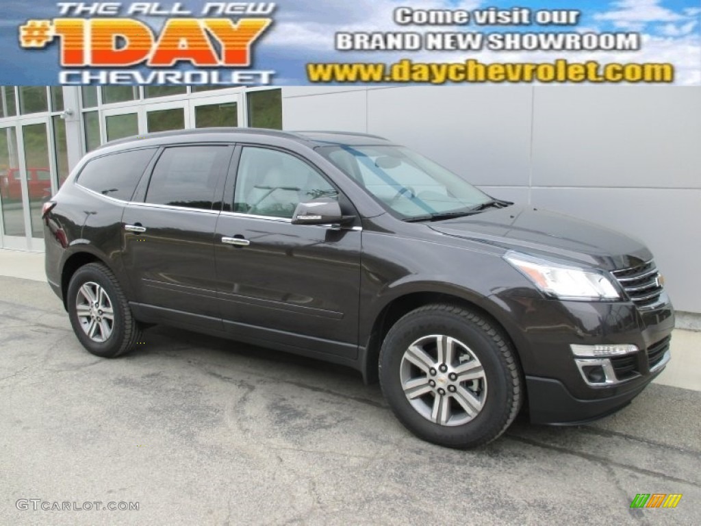 2016 Traverse LT AWD - Tungsten Metallic / Dark Titanium/Light Titanium photo #1