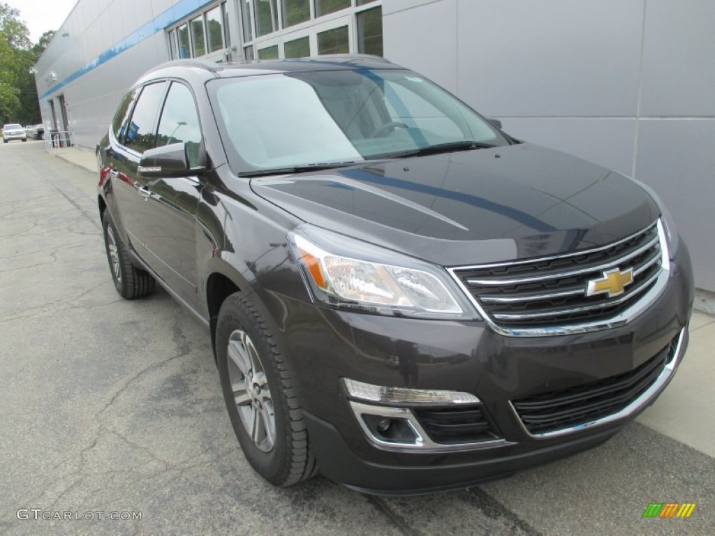 Tungsten Metallic 2016 Chevrolet Traverse LT AWD Exterior Photo #106064625