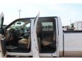 2011 White Platinum Tri-Coat Metallic Ford F350 Super Duty Lariat Crew Cab 4x4 Dually  photo #6