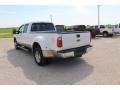 2011 White Platinum Tri-Coat Metallic Ford F350 Super Duty Lariat Crew Cab 4x4 Dually  photo #11