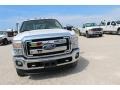 2011 White Platinum Tri-Coat Metallic Ford F350 Super Duty Lariat Crew Cab 4x4 Dually  photo #19