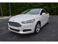 2016 White Platinum Tri-Coat Metallic Ford Fusion SE  photo #1