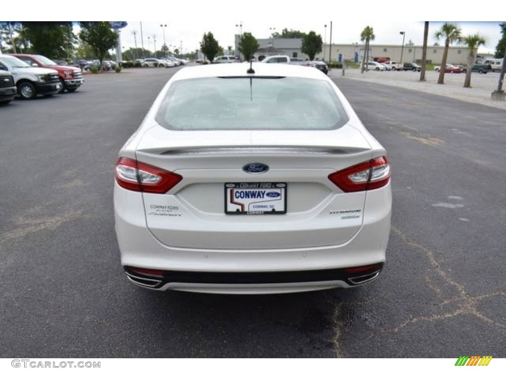 2016 Fusion Titanium - White Platinum Tri-Coat Metallic / Charcoal Black photo #6