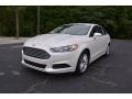 2016 White Platinum Tri-Coat Metallic Ford Fusion SE  photo #1