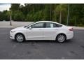 2016 White Platinum Tri-Coat Metallic Ford Fusion SE  photo #9