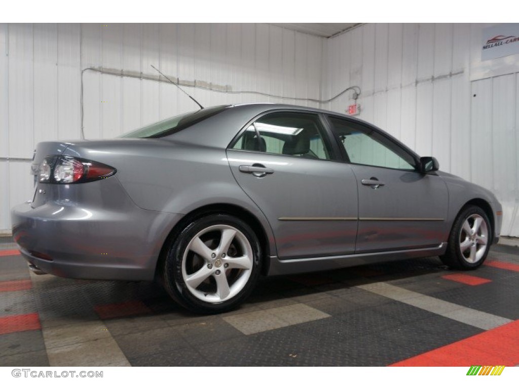 2007 MAZDA6 s Touring Sedan - Smokestone / Gray photo #7