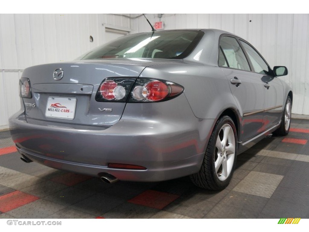 2007 MAZDA6 s Touring Sedan - Smokestone / Gray photo #8