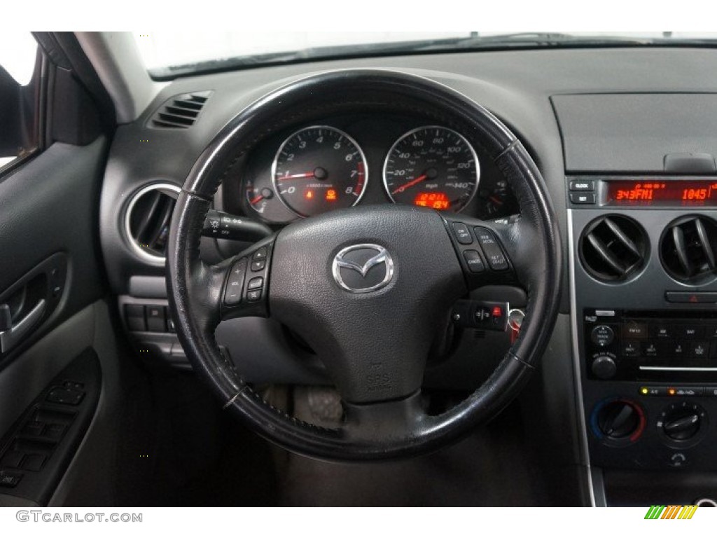 2007 MAZDA6 s Touring Sedan - Smokestone / Gray photo #30