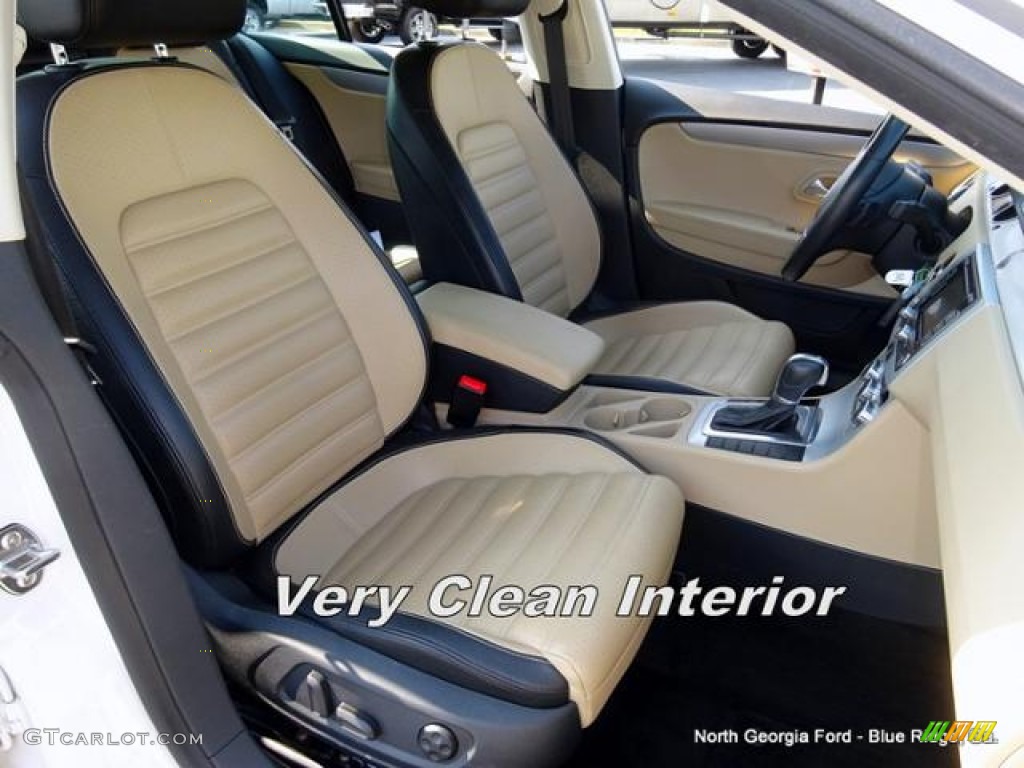 2013 CC Sport Plus - Candy White / Desert Beige/Black photo #13