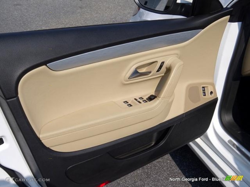 2013 CC Sport Plus - Candy White / Desert Beige/Black photo #30