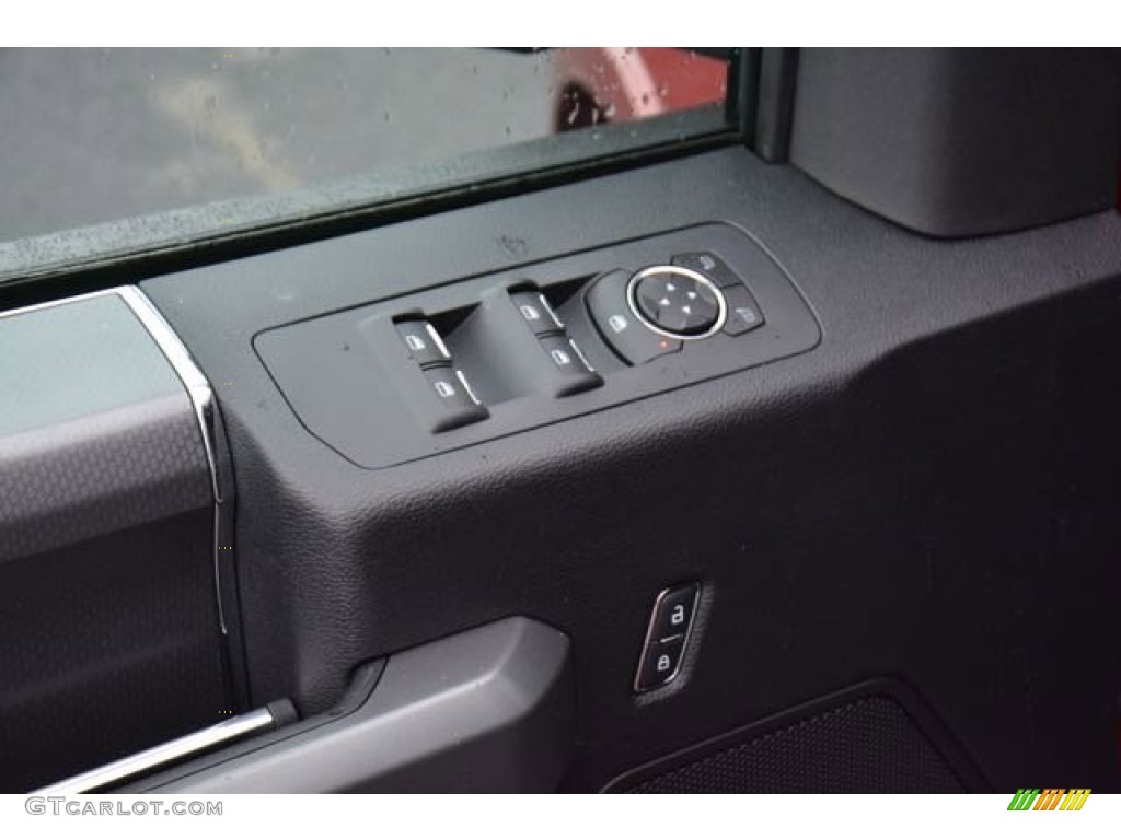 2015 F150 XLT SuperCab - Ruby Red Metallic / Black photo #16