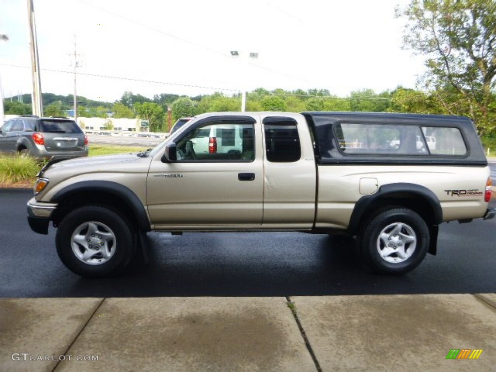 Mystic Gold Metallic 2004 Toyota Tacoma V6 Xtracab 4x4 Exterior Photo #106073638