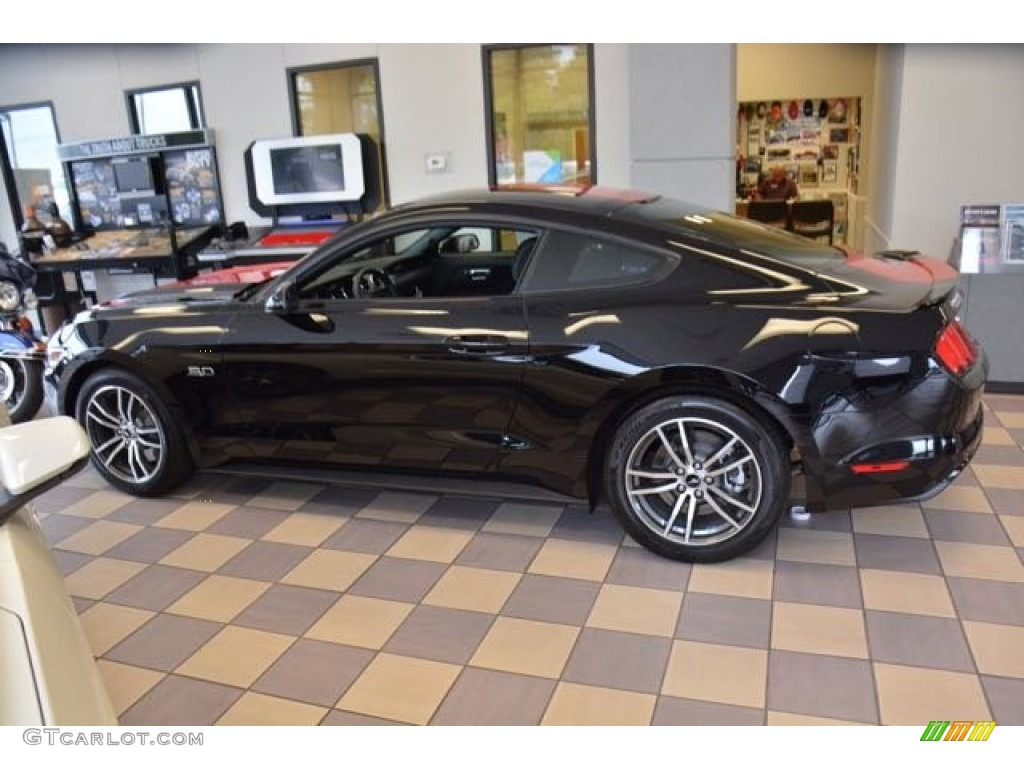 2015 Mustang GT Coupe - Black / Ebony photo #7