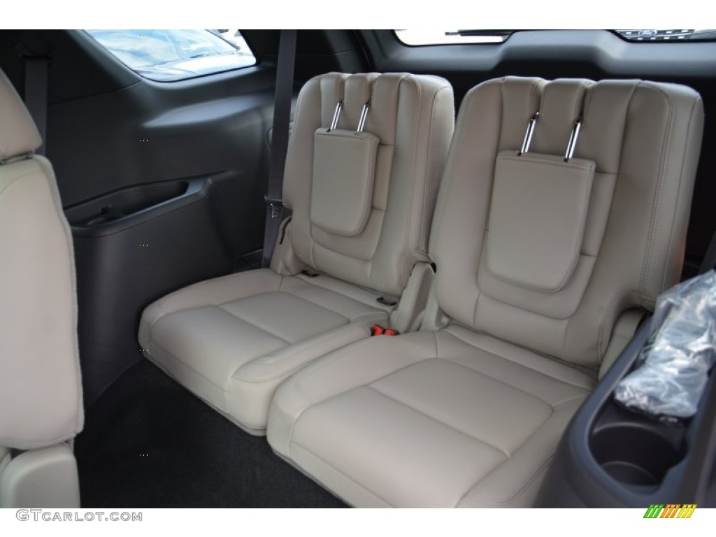 2015 Explorer Limited - White Platinum / Medium Light Stone photo #8