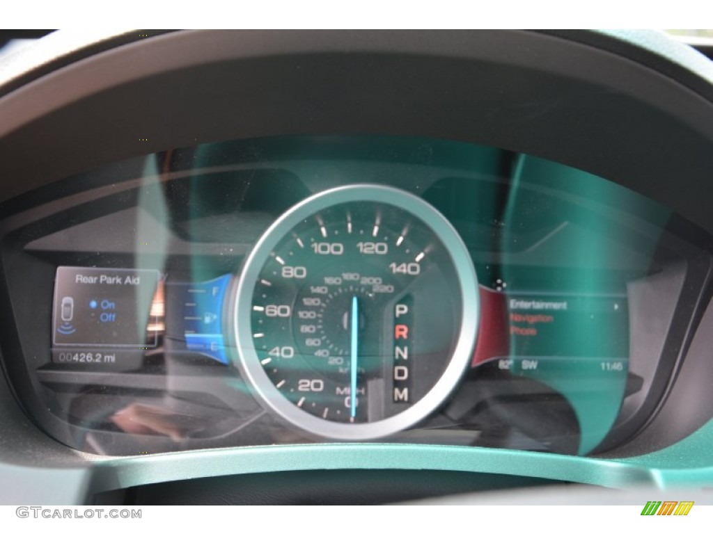 2015 Explorer Limited - White Platinum / Medium Light Stone photo #12