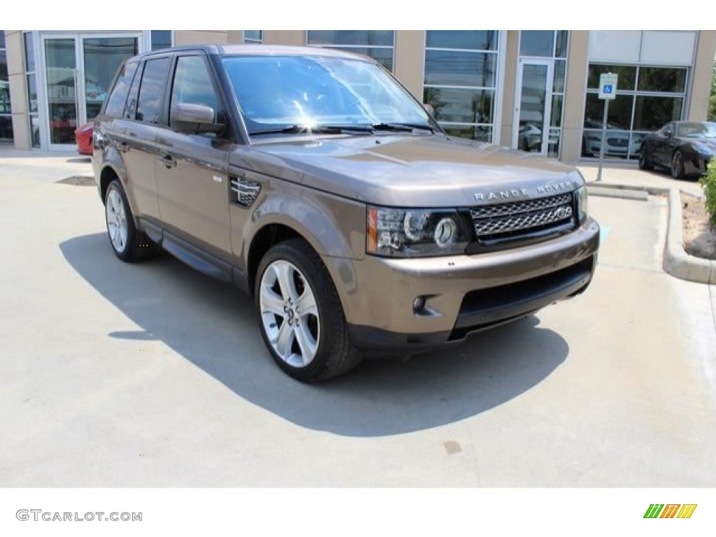 2013 Range Rover Sport HSE - Nara Bronze Metallic / Arabica photo #1