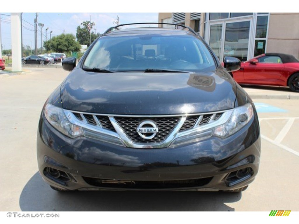 2011 Murano SL - Super Black / Black photo #5