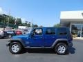 Deep Water Blue Pearl - Wrangler Unlimited Sport 4x4 Photo No. 6