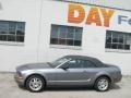 2007 Tungsten Grey Metallic Ford Mustang V6 Premium Convertible  photo #2