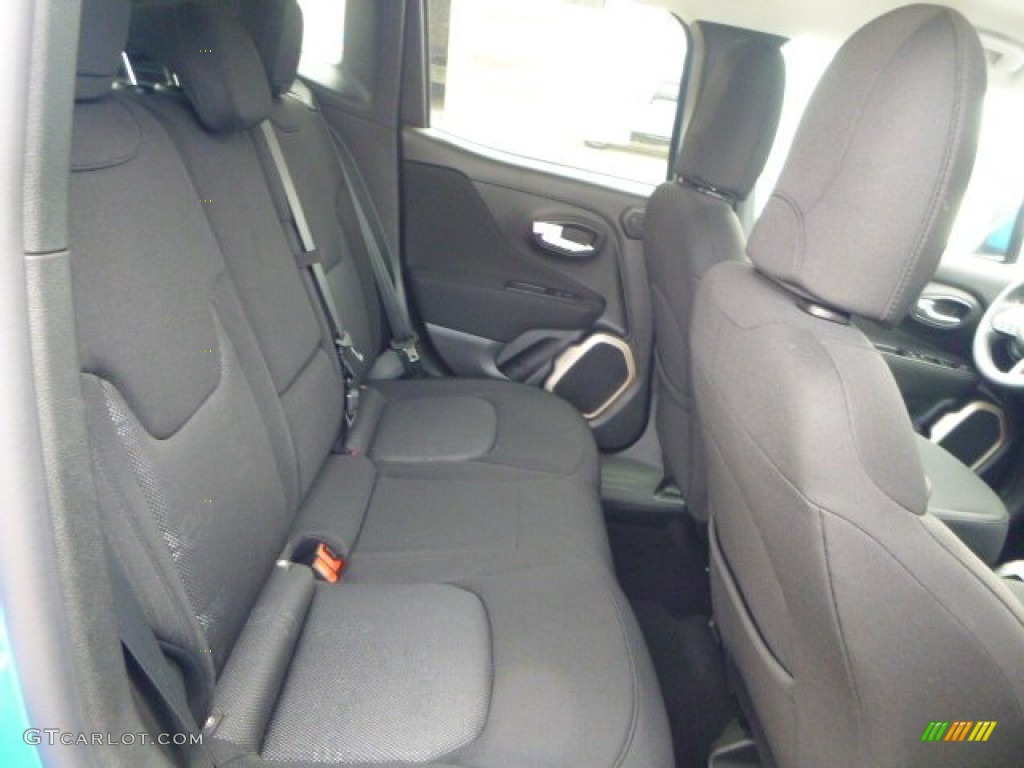 2015 Renegade Latitude 4x4 - Sierra Blue / Black photo #6