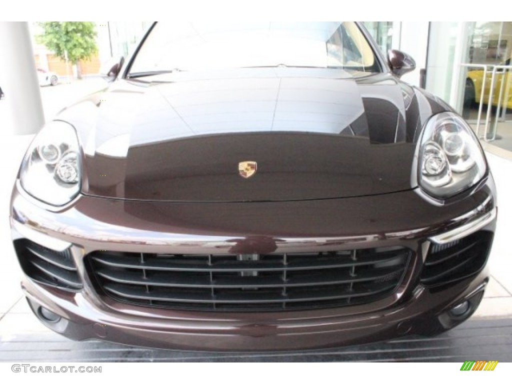 Mahogany Metallic 2016 Porsche Cayenne Standard Cayenne Model Exterior Photo #106083745