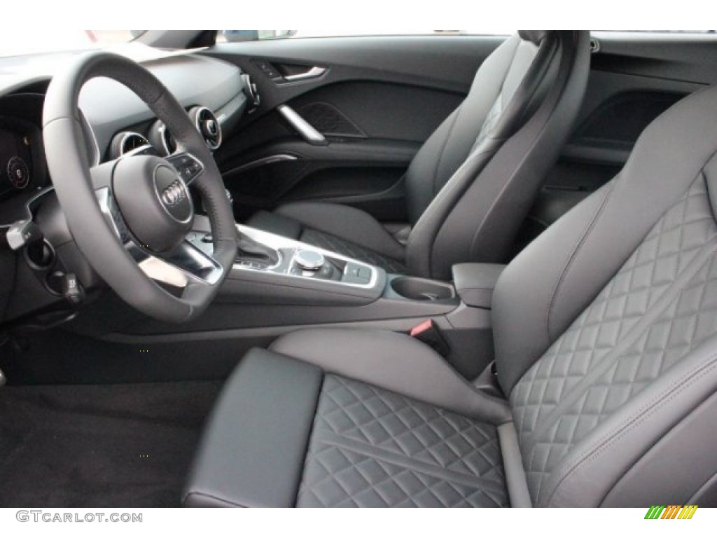 Black Interior 2016 Audi TT S 2.0T quattro Coupe Photo #106085092