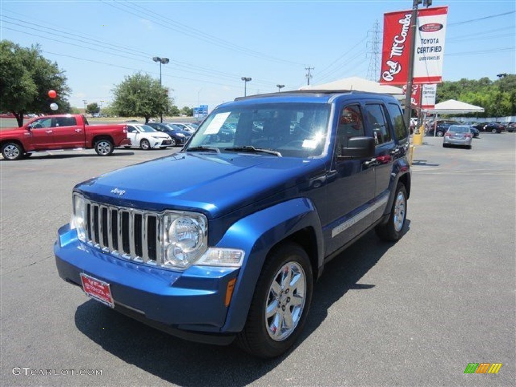 2010 Liberty Limited - Deep Water Blue Pearl / Dark Slate Gray photo #4
