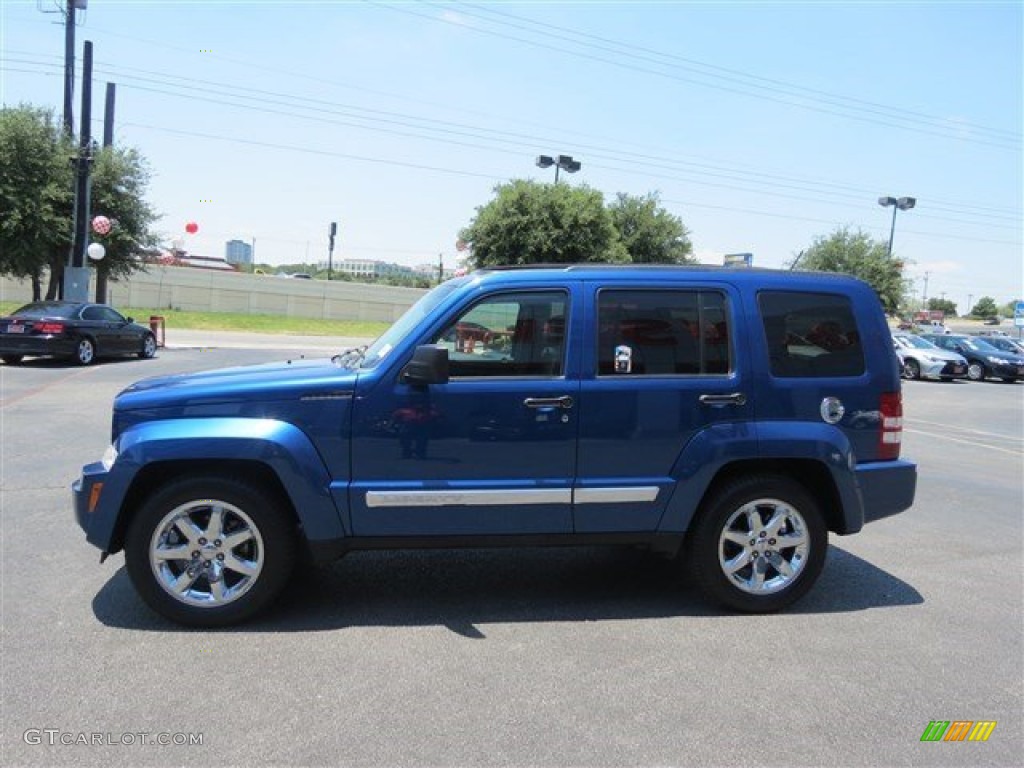 2010 Liberty Limited - Deep Water Blue Pearl / Dark Slate Gray photo #5