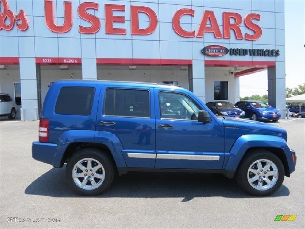 Deep Water Blue Pearl 2010 Jeep Liberty Limited Exterior Photo #106085365