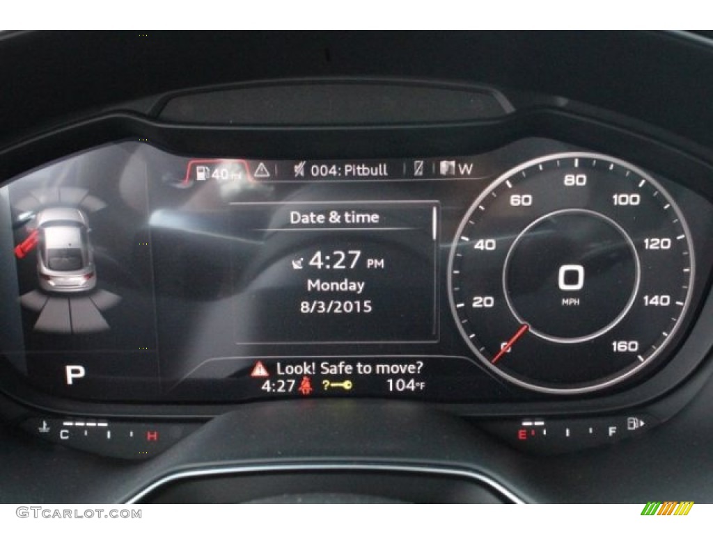2016 Audi TT S 2.0T quattro Coupe Gauges Photos