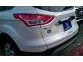 2016 White Platinum Metallic Ford Escape Titanium  photo #9
