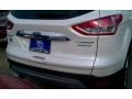 2016 White Platinum Metallic Ford Escape Titanium  photo #12