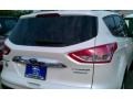 2016 White Platinum Metallic Ford Escape Titanium  photo #13