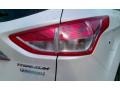 2016 White Platinum Metallic Ford Escape Titanium  photo #14
