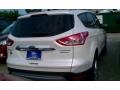 2016 White Platinum Metallic Ford Escape Titanium  photo #16