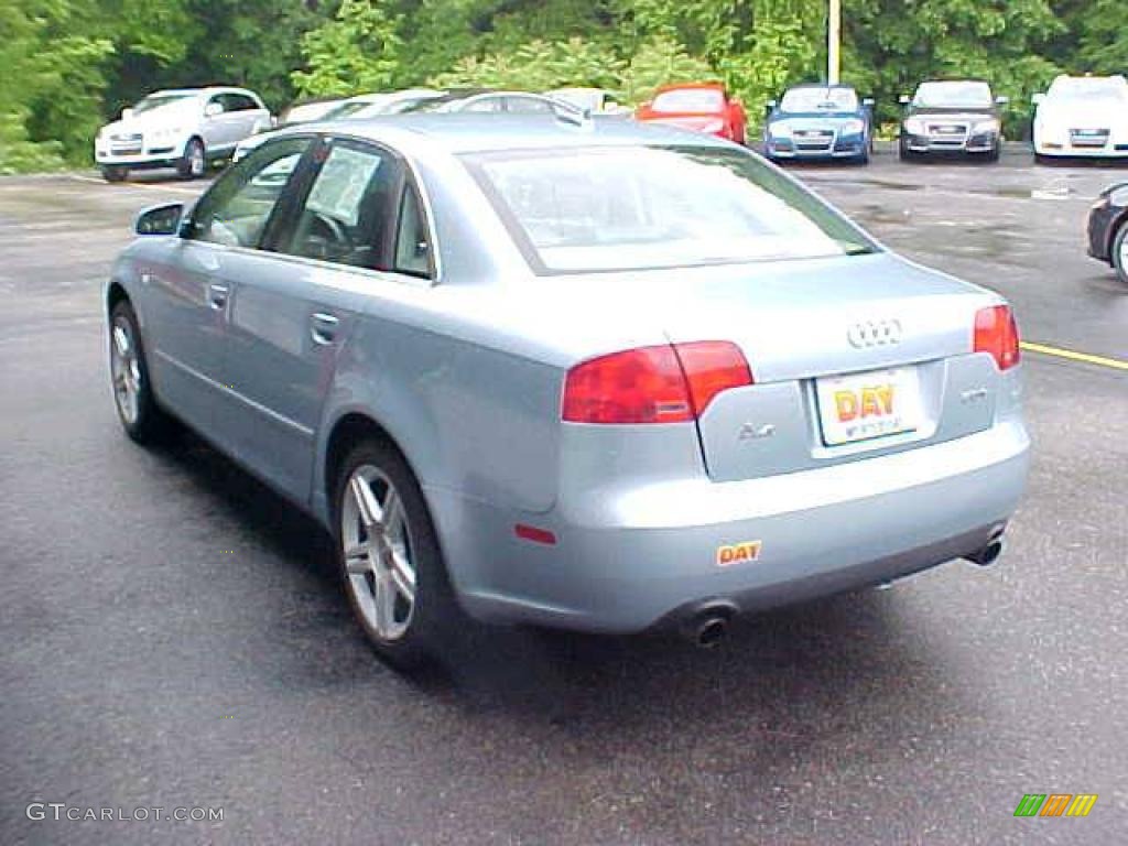 2006 A4 2.0T quattro Sedan - Liquid Blue Metallic / Platinum photo #5