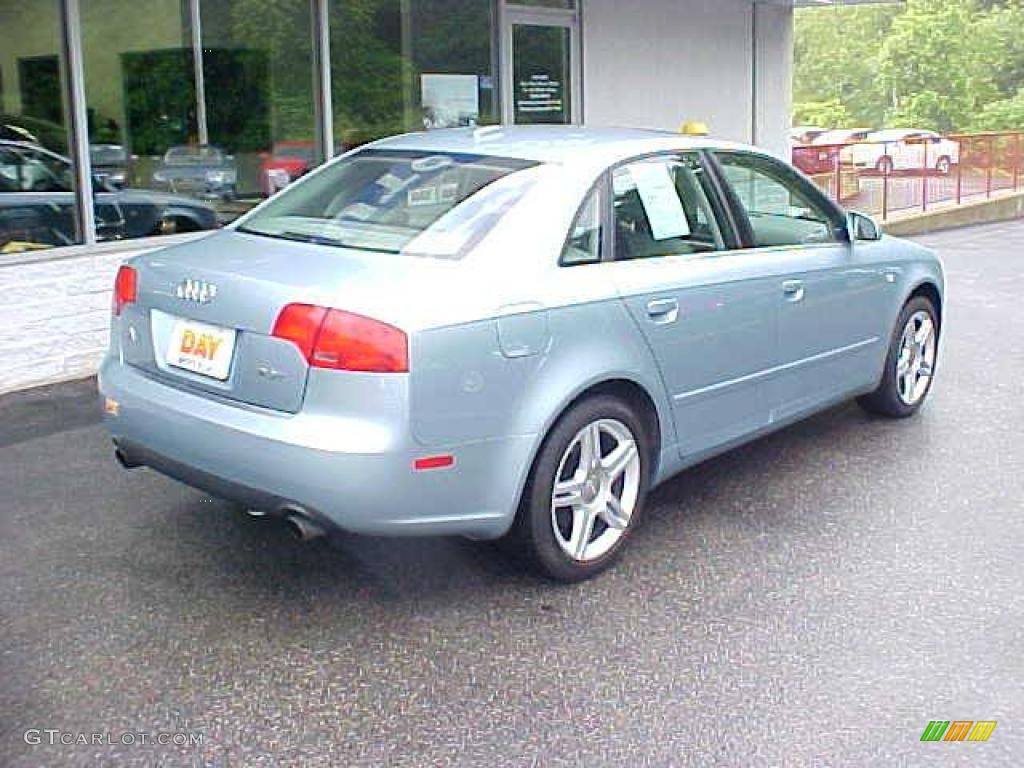 2006 A4 2.0T quattro Sedan - Liquid Blue Metallic / Platinum photo #7