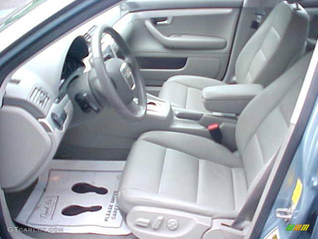 2006 A4 2.0T quattro Sedan - Liquid Blue Metallic / Platinum photo #8