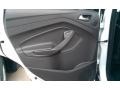 2016 White Platinum Metallic Ford Escape Titanium  photo #47