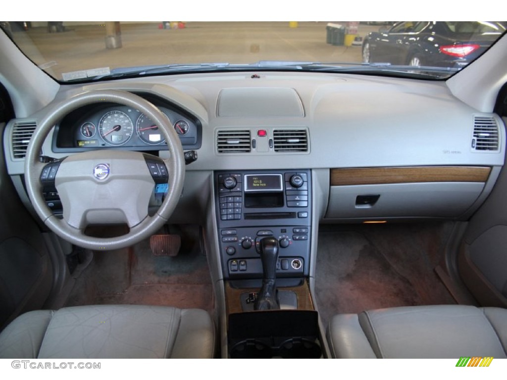 2005 XC90 T6 AWD - Titanium Gray Metallic / Taupe/Light Taupe photo #2